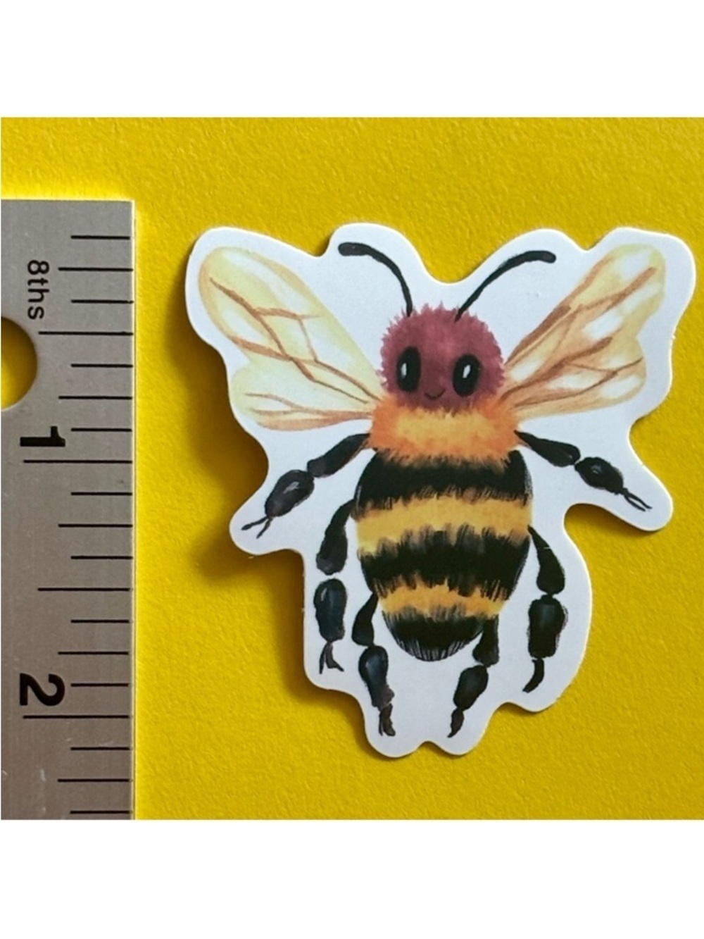 10/$10 Bumble Bee Aesthetic Vinyl Sticker -Waterproof Water Bottle Laptop Craft